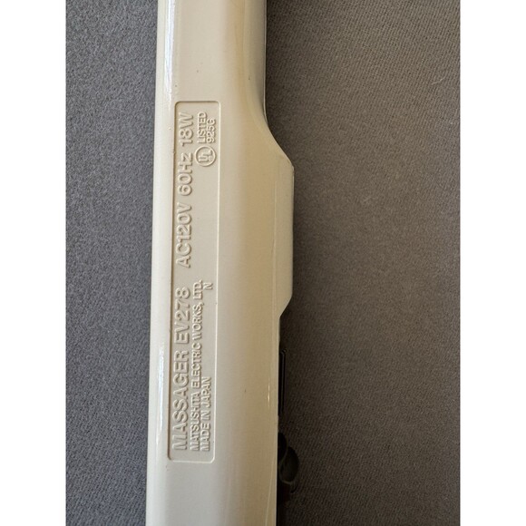 Panasonic Handheld Massager Shiatsu Accu-Tap II Vibration Pressure Point EV278 - Picture 3 of 4